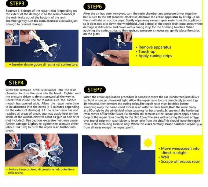 RainX Fix a Windshield Do it Yourself Windshield Repair