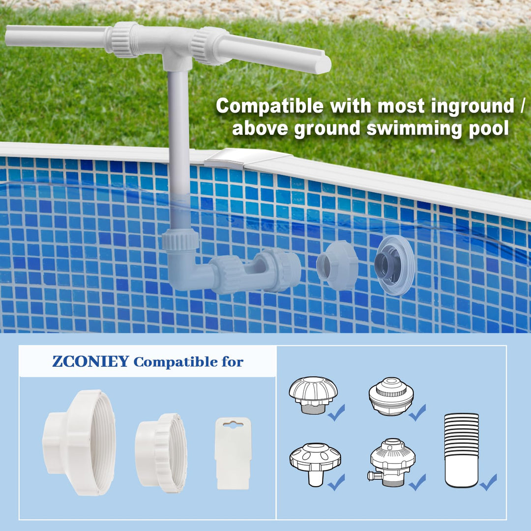Swimming Pool Waterfall Fountain Spray - 2 Fountain Hea