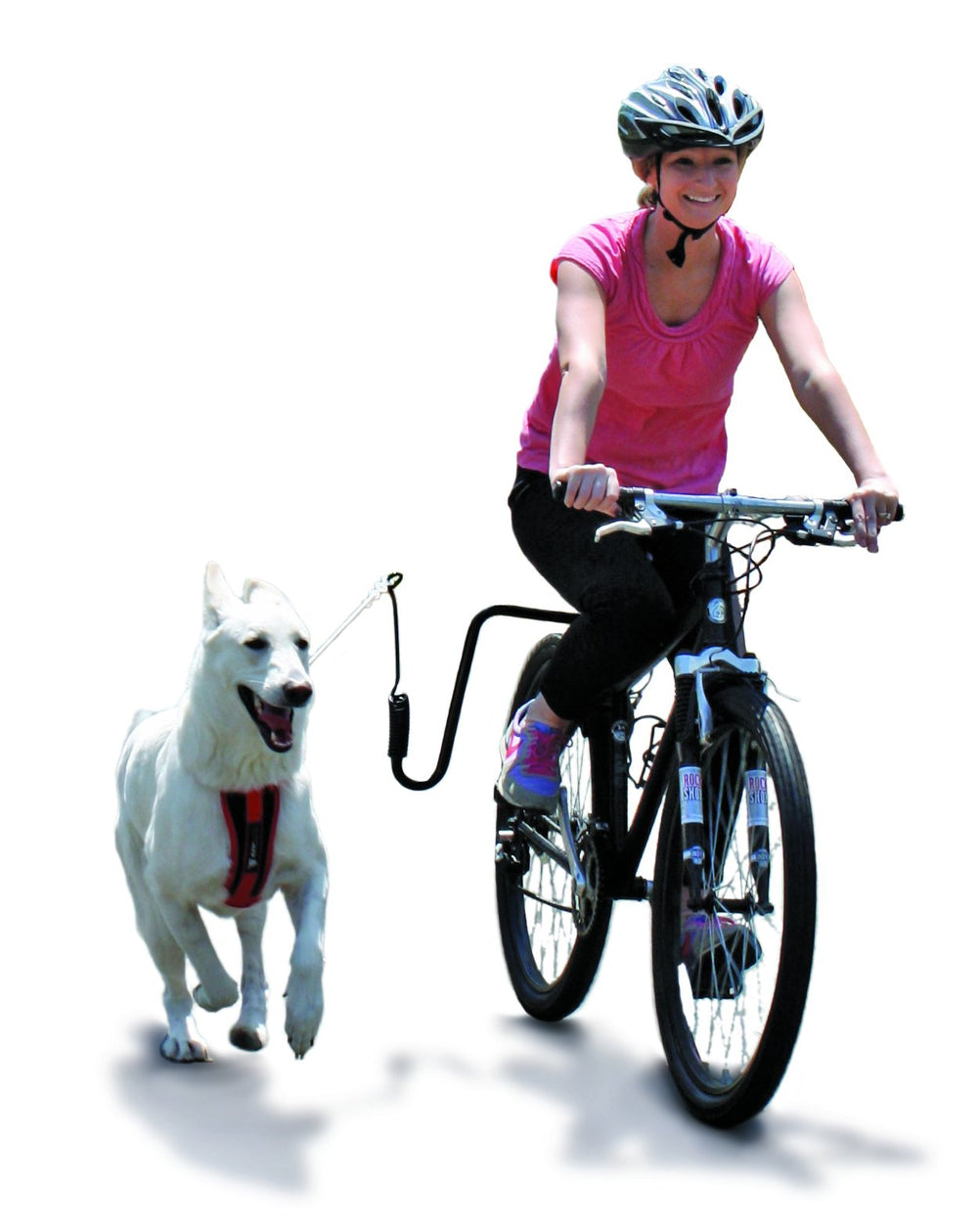 Hands Free Dog Leash Bike Attachment Kit -Pet Exerciser for Running, Walking Jogging - Universal Fit for Bicycles - Quick Release, 18-Inch Rope