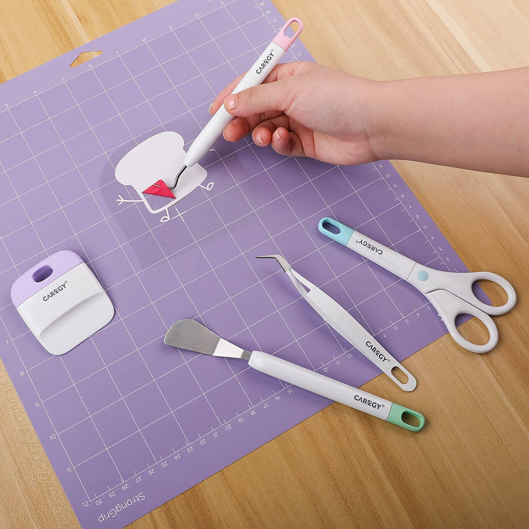Craft Vinyl Weeding Tools Set, Precision Craft Vinyl Tools Kit, Weeding Kits for Cricut/Silhouette/Siser/Oracal 631 651 751 Vinyl