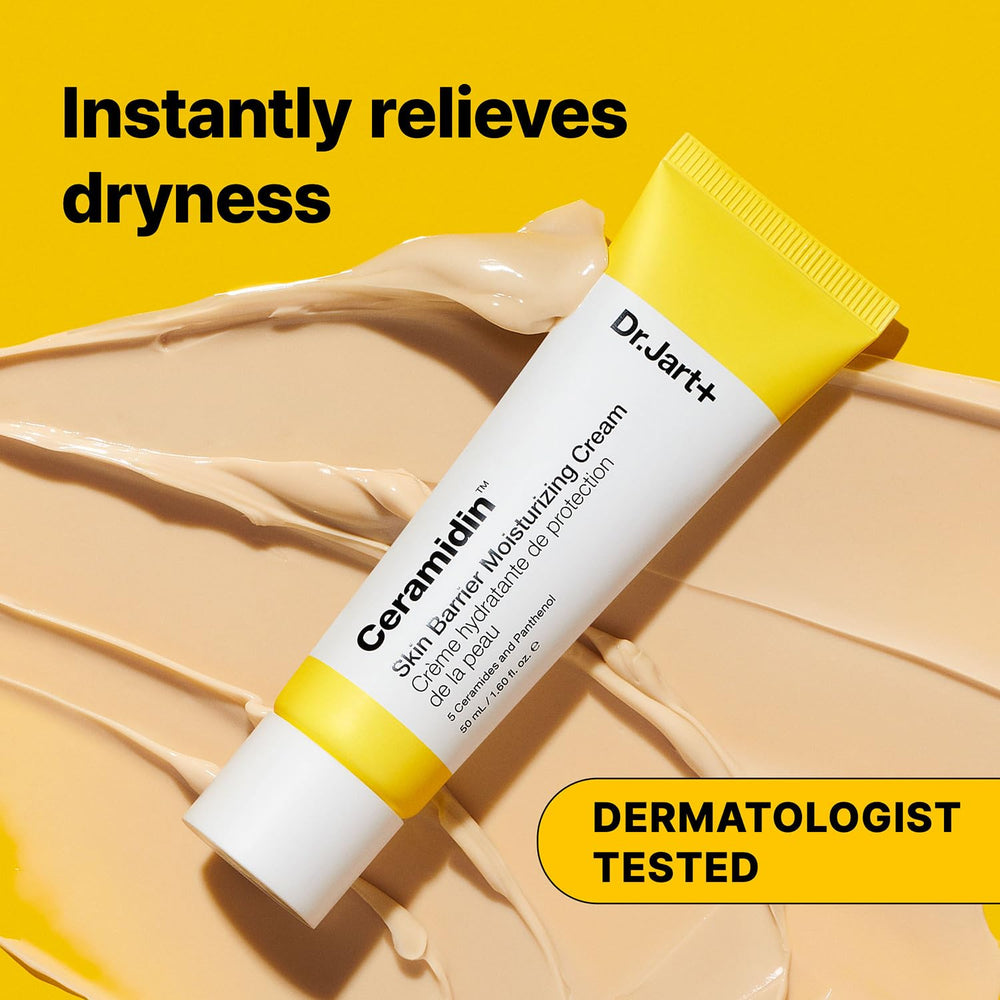 Ceramidin Skin Barrier Face Cream Moisturizer For Dry Skin with Ceramides and Panthenol | Korean Skin Care, 1.69 fl oz