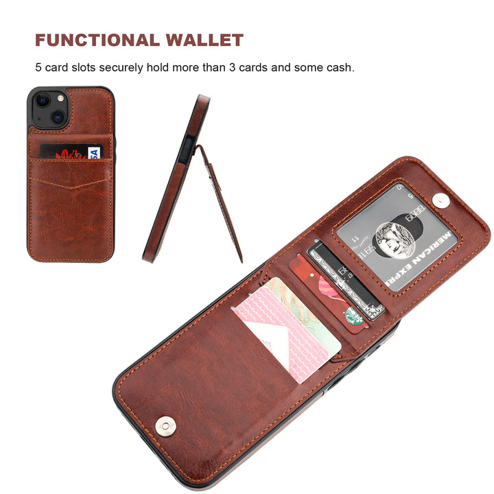 KIHUWEY Compatible with iPhone 13 Mini Case Wallet with