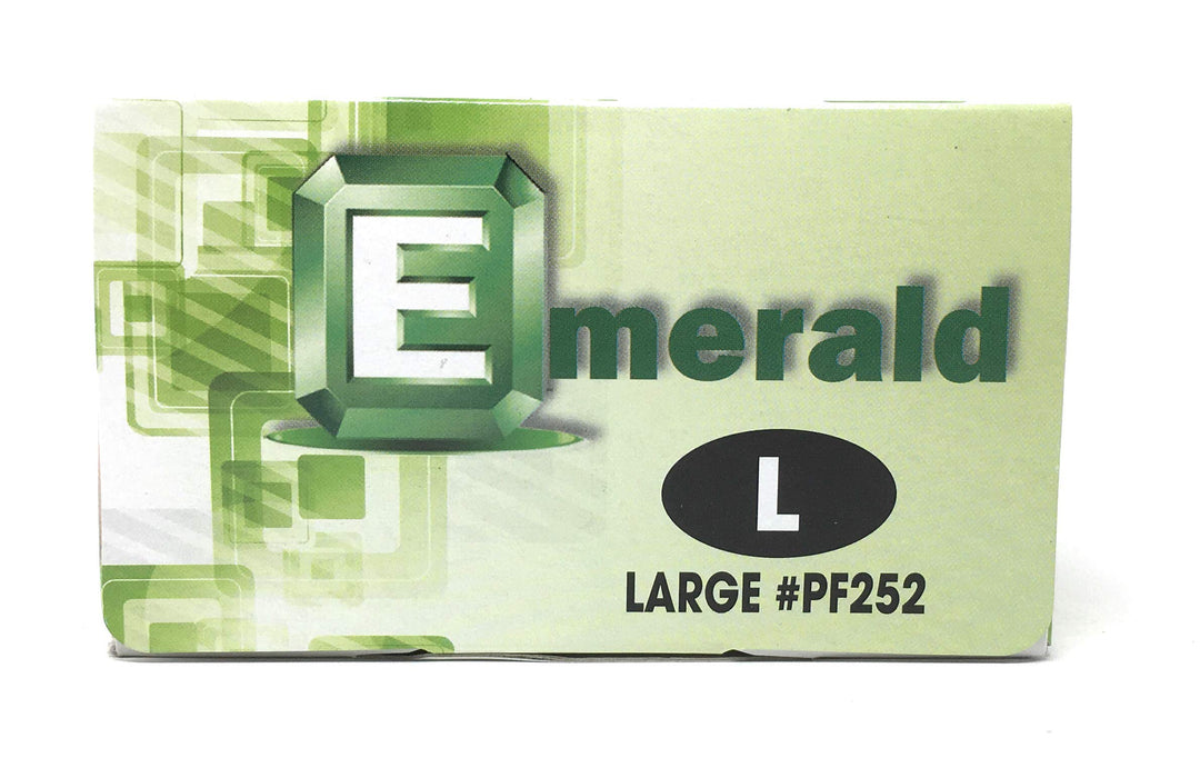 Emerald Digi-Gloves, Powder Free Disposable Latex Glove
