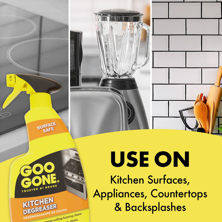 Goo Gone Kitchen Grease Cleaner, 14 Ounce