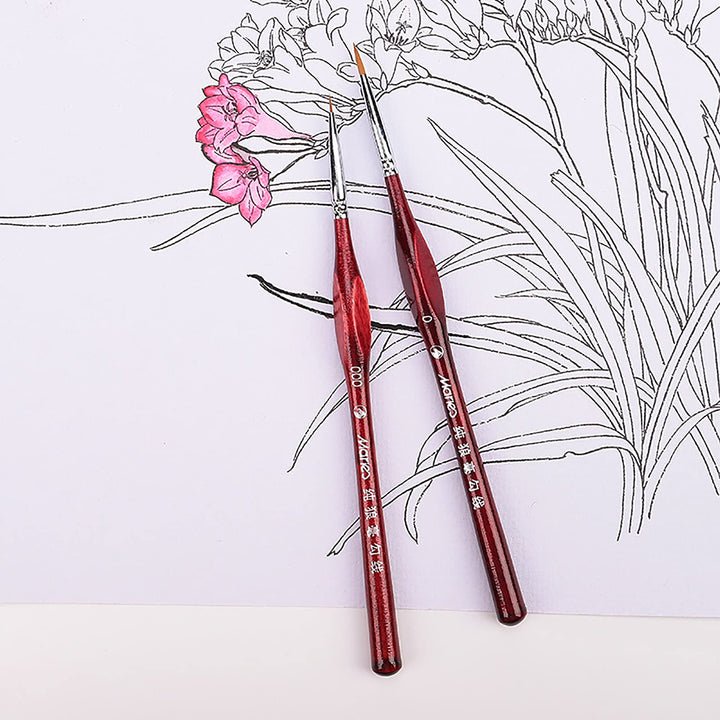 Fine Tip Detail Paint Brush 4PCS Mini Liner Detail Paint Brushes Set for Painting