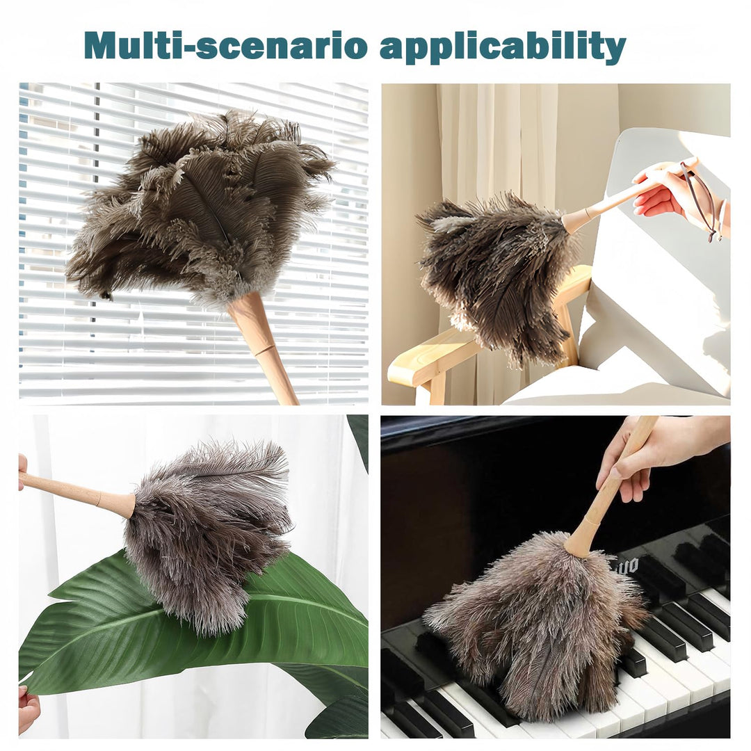 Ostrich Feather Duster,Feather Duster Fluffy Natural Ge
