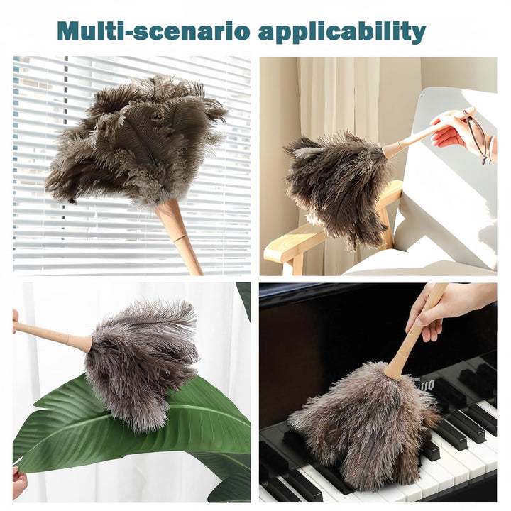 Ostrich Feather Duster,Feather Duster Fluffy Natural Ge