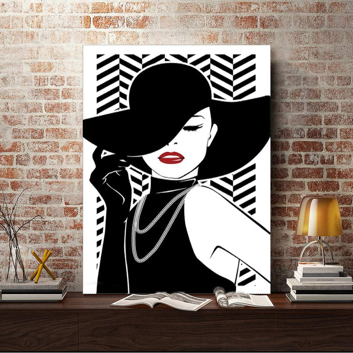 5D Diamond Painting Kit,Painting Diamonds Full Drills, 5D Crystal Diamond Painting Lady Gift Round Rhinestone Embroidery Cross Stitch Kits Supply Arts Craft Canvas Home Decor 12x16 inches