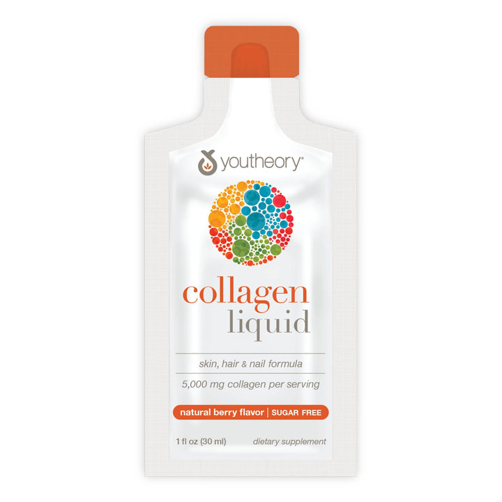 Youtheory Collagen Liquid - 5,000 mg Hydrolyzed Collage