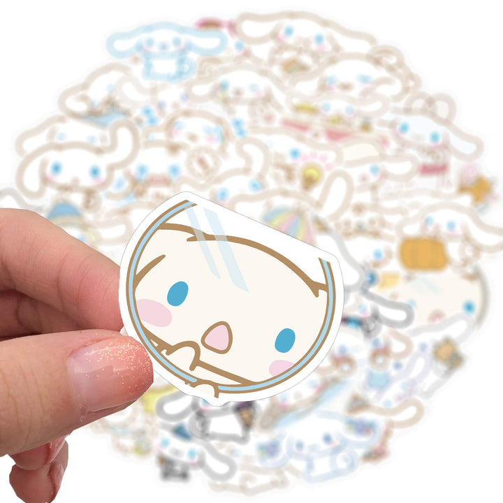 Cinnamoroll babyCinnamoroll Stickers| 50 Pcak | Vinyl Waterproof Stickers for Laptop,Bumper,Water Bottles,Computer,Phone,Hard hat,Car Stickers and Decals (Cinnamoroll)