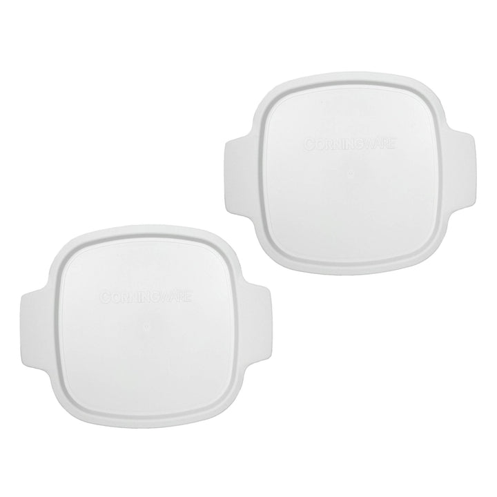 Stovetop A-1-PC 1.5 Quart Square White Plastic Lid - 2 Pack