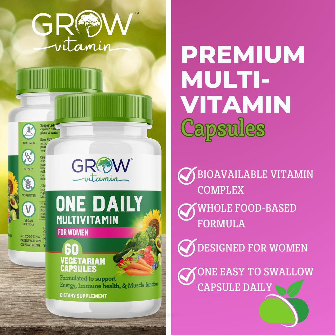 grow vitamin One Daily Multivitamin for Women - Energy 