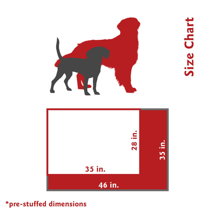 Majestic Super Value Dog Pet Bed Large Khaki