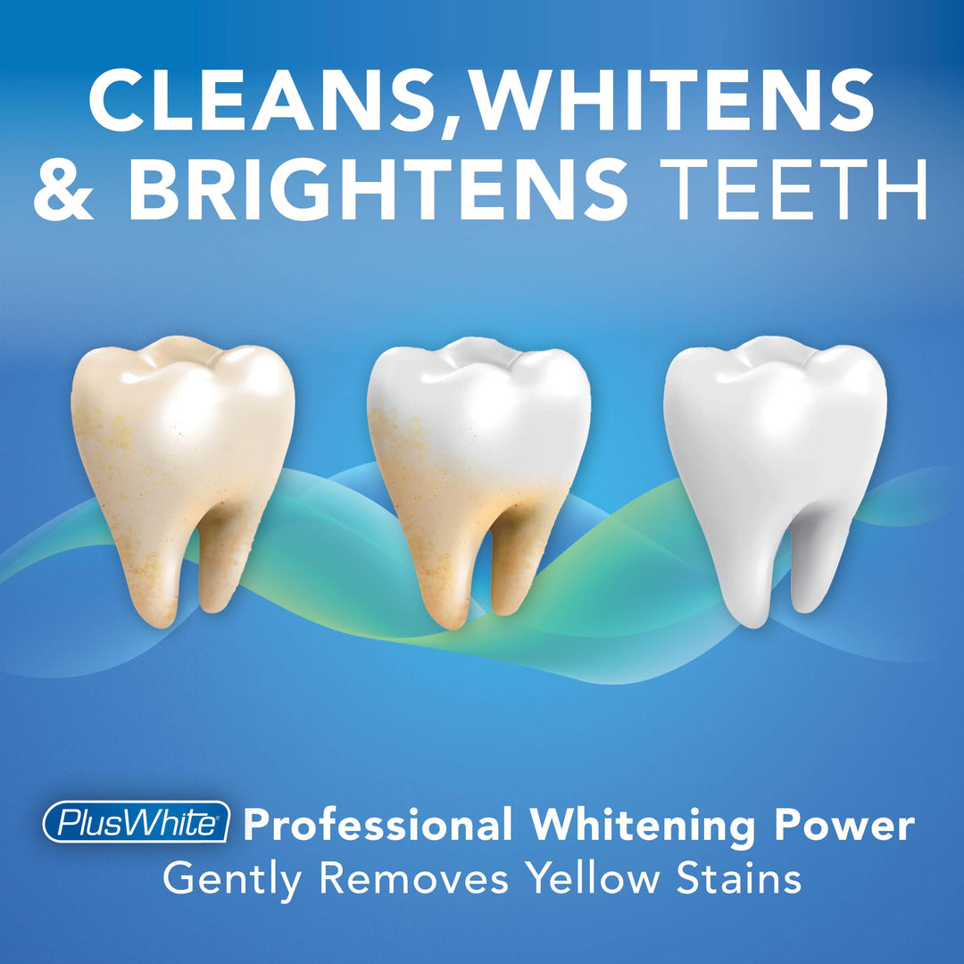 Plus White Xtra Whitening Toothpaste - Removes Tough St