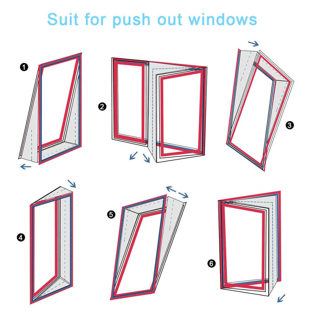 158 Window Seal Kit for Portable Air-Conditioner with Zip and Adhesive Fastener White Airlock Sliding Window Seal Cloth for Mobile AC (158in / 400cm)