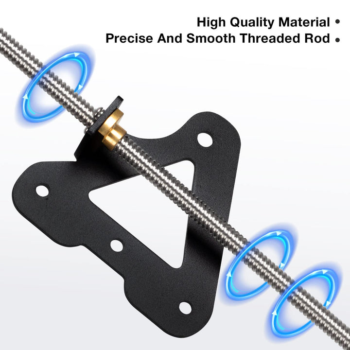 Ender 3 Dual Z Axis Upgrade Kit with T8 Lead Screw and High Torque Nema 17 Stepper Motor Accessories Compatible with Creality Ender 3 V2,Ender 3 Pro,Ender 3,Voxelab Aquila 3D Printers