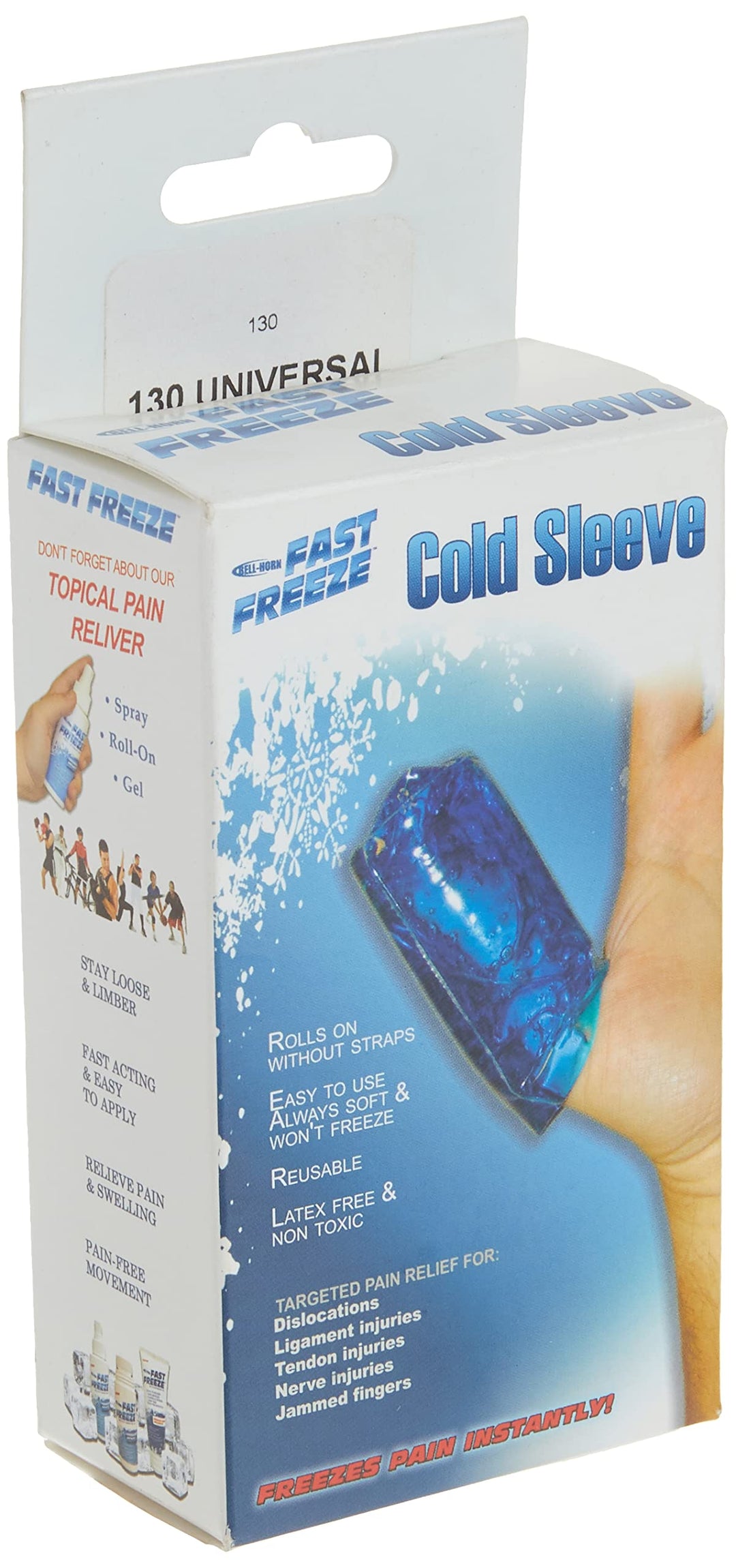 Fast Freeze Naturally Cool Cold Therapy Finger Sleeve O