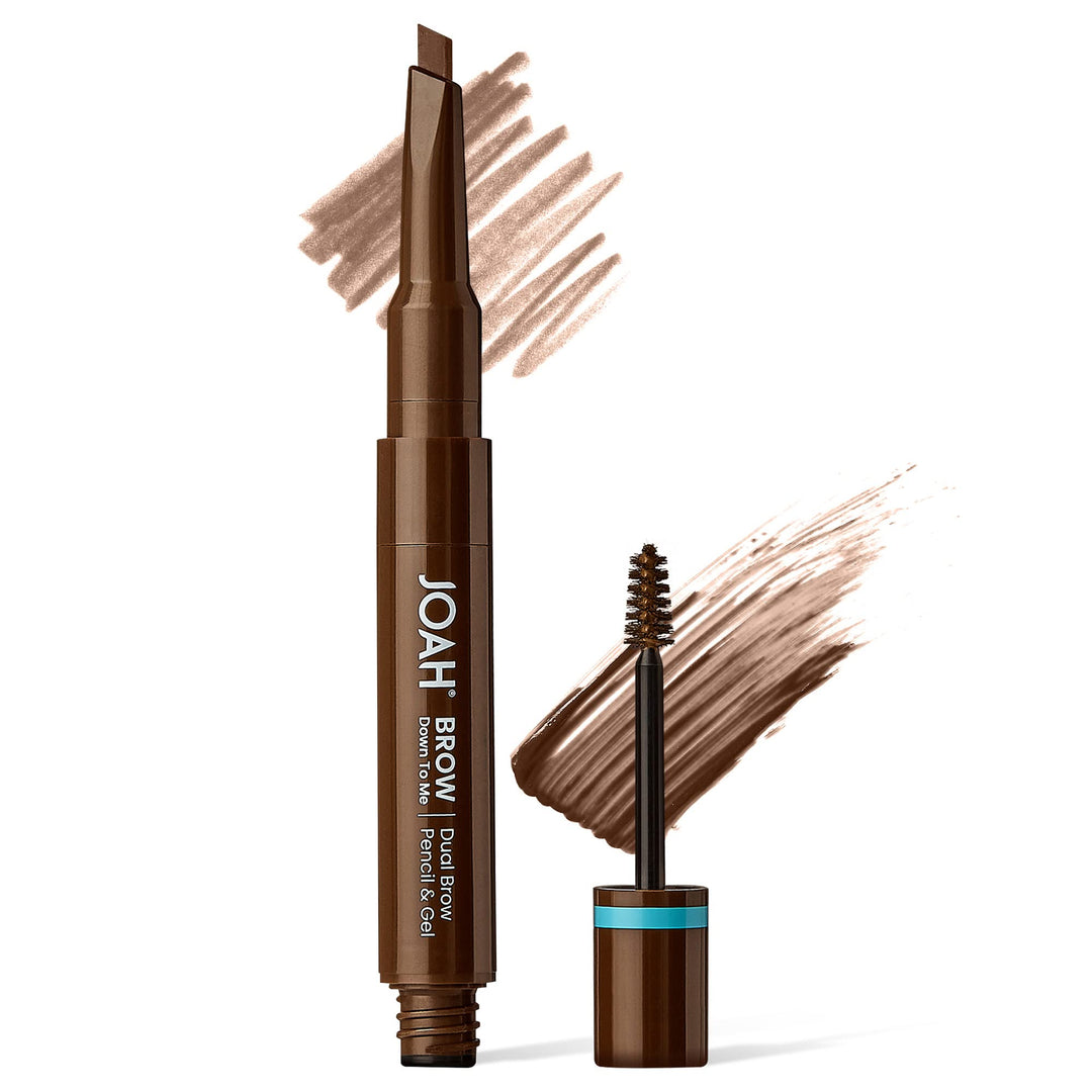 Brow Down To Me Dual Brow Pencil and Gel, Soft Brown