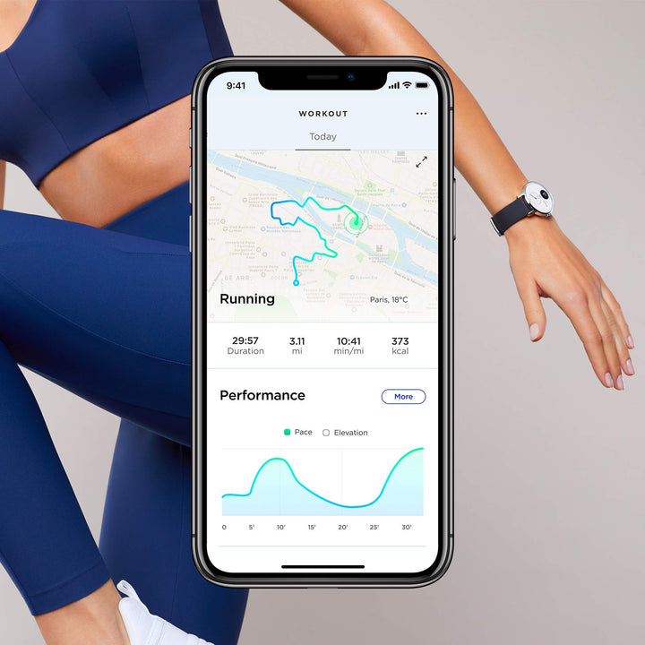Steel HR Hybrid Smartwatch - Activity, Sleep, Fitness and Heart Rate Tracker with Connected GPS