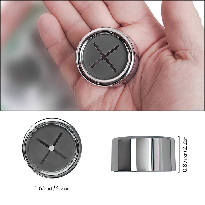 3 Pieces Kitchen Towel Hooks Round Adhesive Dish Towel Hook Premium Chrome Finish &amp; Easy Installation Wall Mount Hand Towel Hook Ideal as Bathroom, Shower or Outdoor Towel Holders