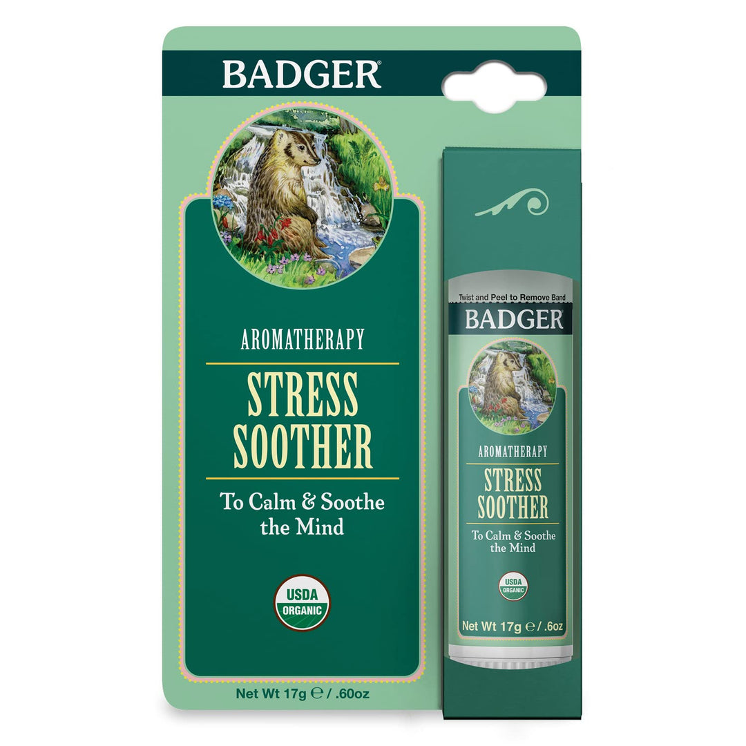 Badger - Stress Soother Balm Stick - 0.6 oz.