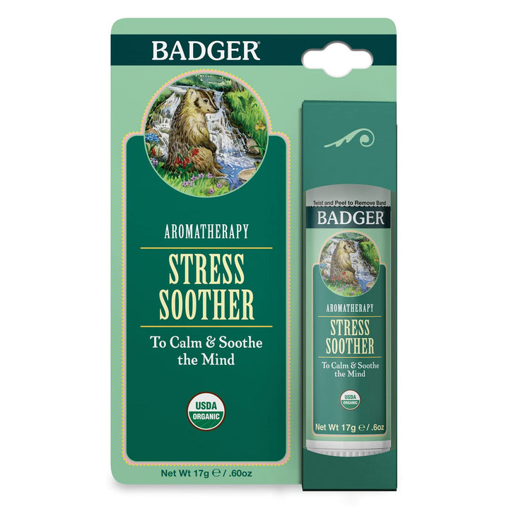 Badger - Stress Soother Balm Stick - 0.6 oz.