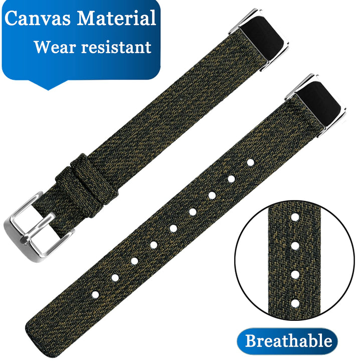 Compatible Fitbit Luxe SE&amp; Fitbit Luxe Bands for Men Blue Small,Soft Woven Fabric Strap Wrist Band Blue Fitbit Luxe Replacement Bands for Fitbit Luxe Fitness Tracker Accessories Girls(Sky Blue)