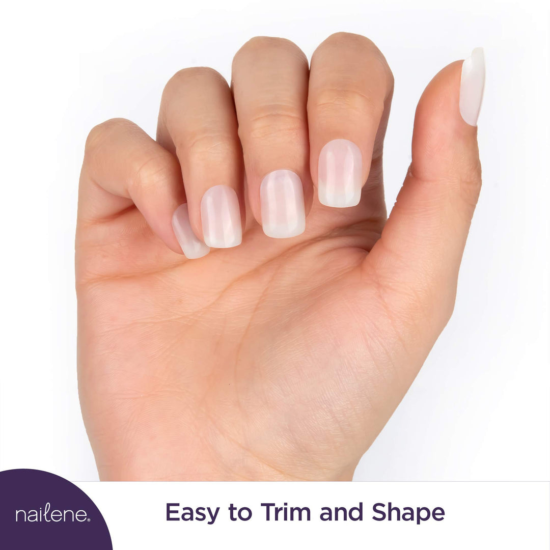 Nailene So Natural Artificial Nails, Undecorated – Fake