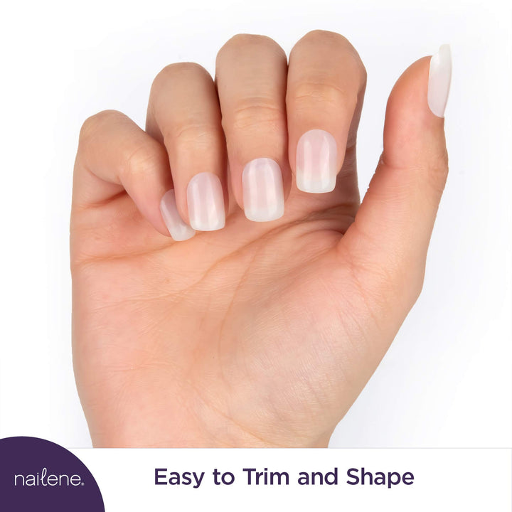 Nailene So Natural Artificial Nails, Undecorated – Fake