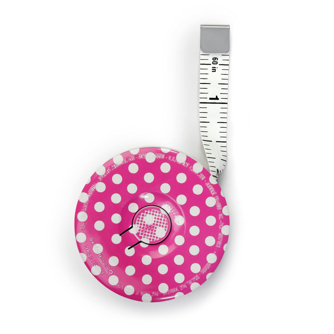 Prym Love Spring Tape Measure, Pink