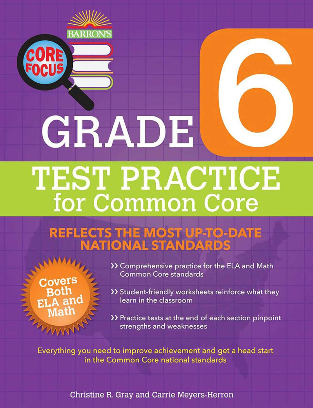 Core Focus Grade 6: Test Practice for Common Core (Barron's Test Prep)