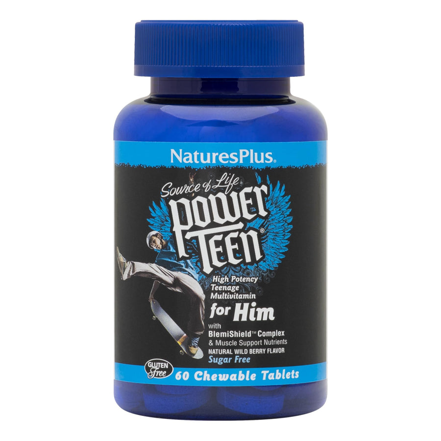Natures Plus Source of Life Power Teen for Him, Wild Be