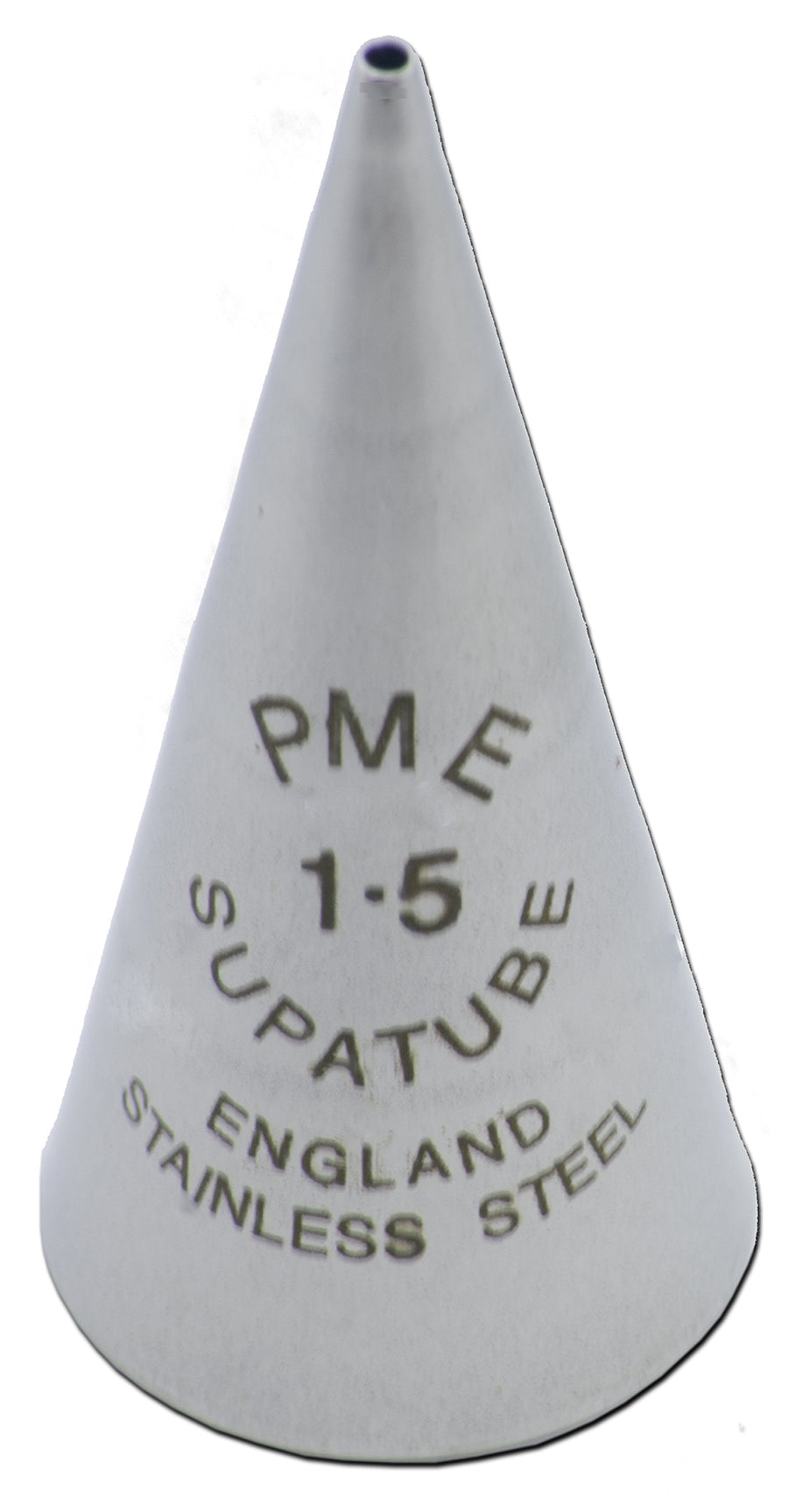 - ST1.5 Seamless Stainless Steel SupaTube Writer #1.5 Decorating Tip, Standard, Silver