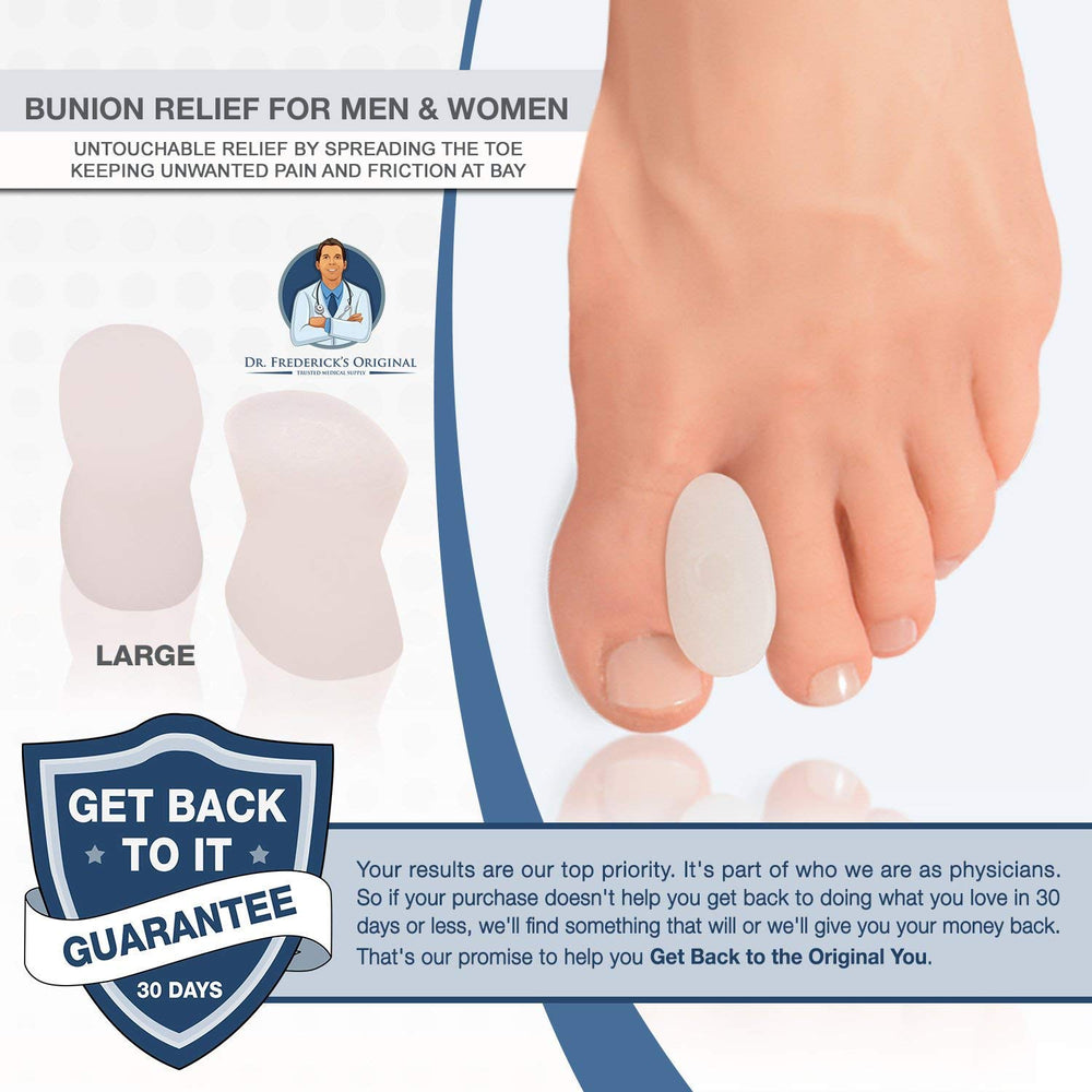 Large : Dr. Frederick's Original Gel Toe Separators