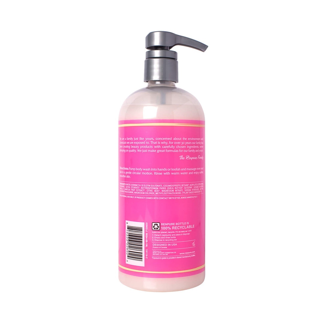 Renpure Body Wash Shea Butter &amp; Vanilla Body Wash, 24 Ounces