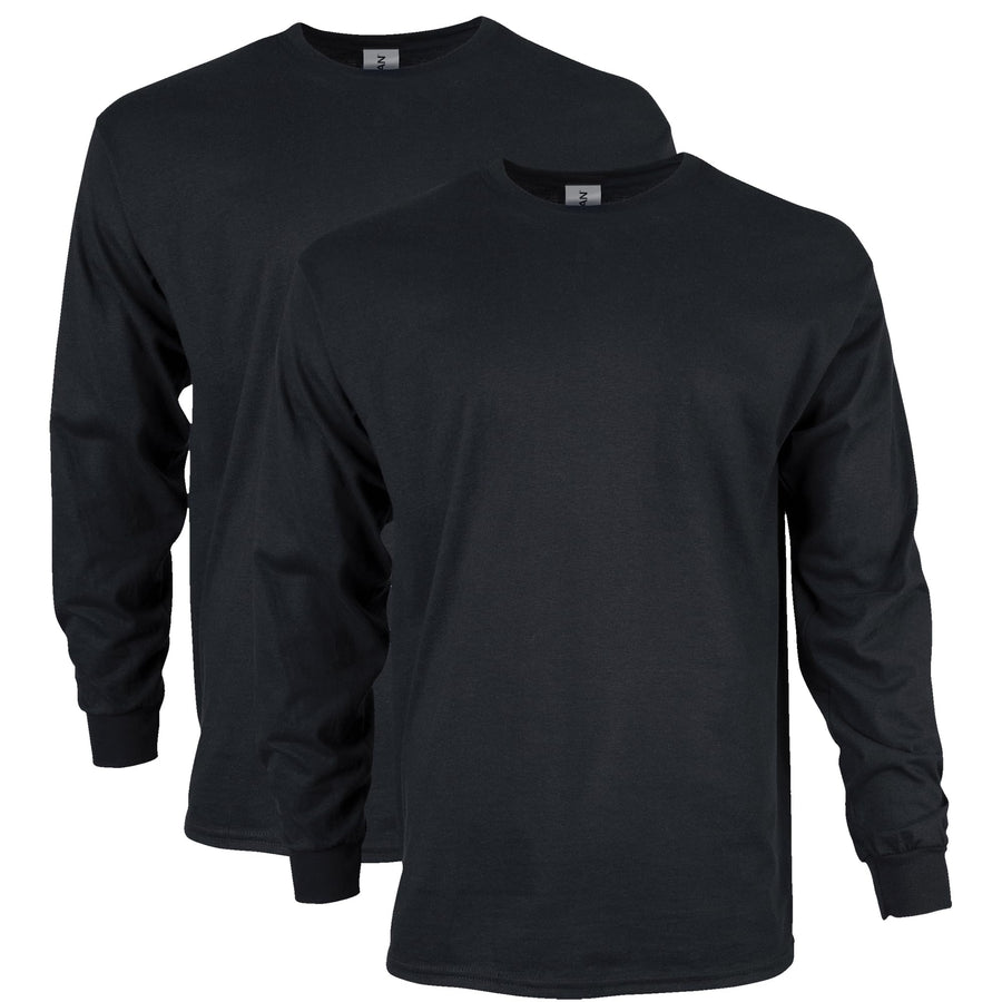 Gildan Men's Ultra Cotton Long Sleeve T-Shirt, Styl