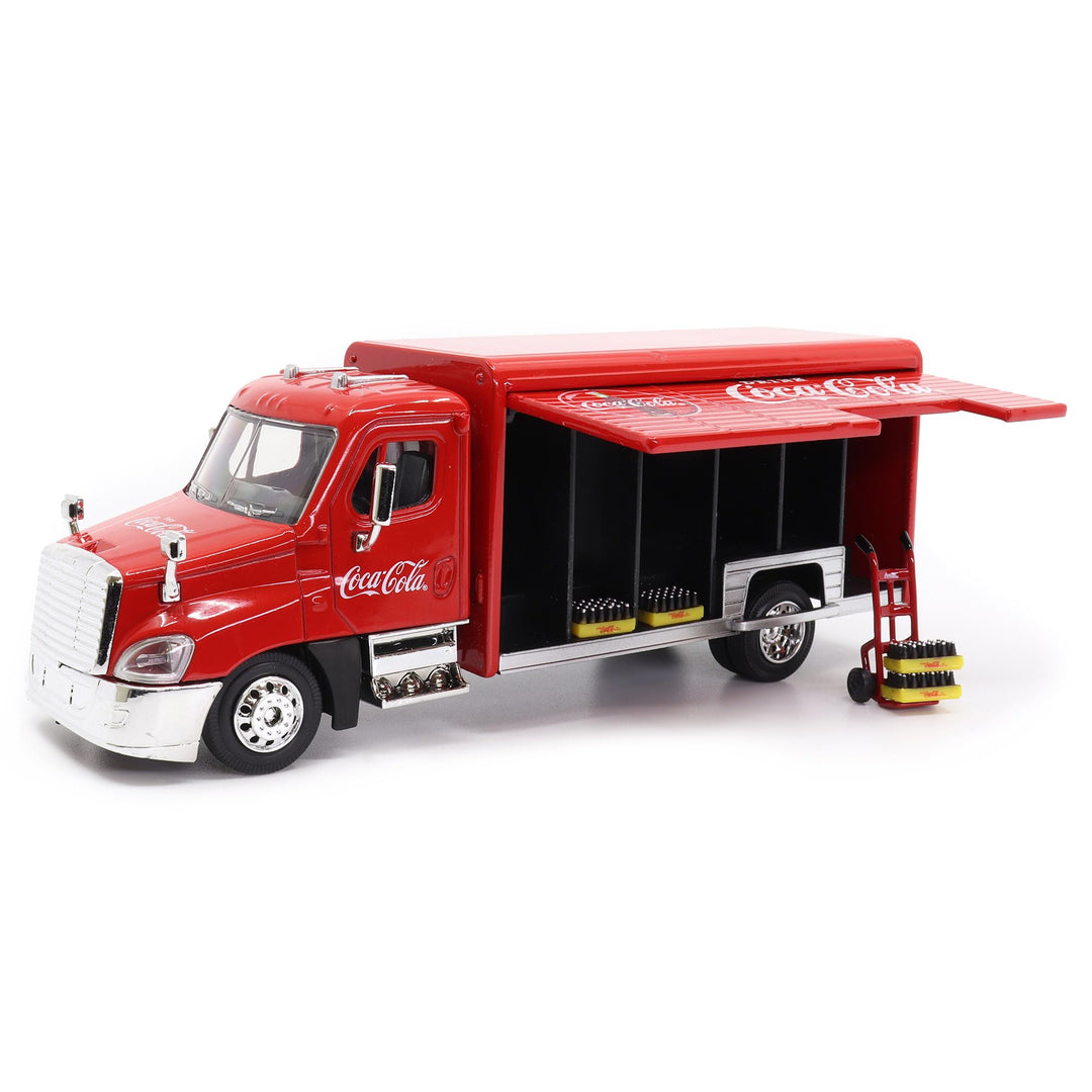 Coca-Cola 1/50 Beverage Delivery Truck with 2 Sliding D