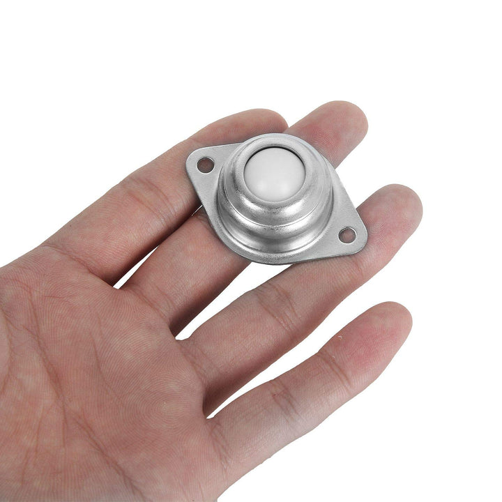 16PCS Roller Ball Transfer Bearing, 5/8 Inch Ball Transfer Unit, Mounted Round Ball Bearings Casters Universal Rotation Ball Caster CY-15A Screw Mounted for Transmission, Furniture, Trolley Screw