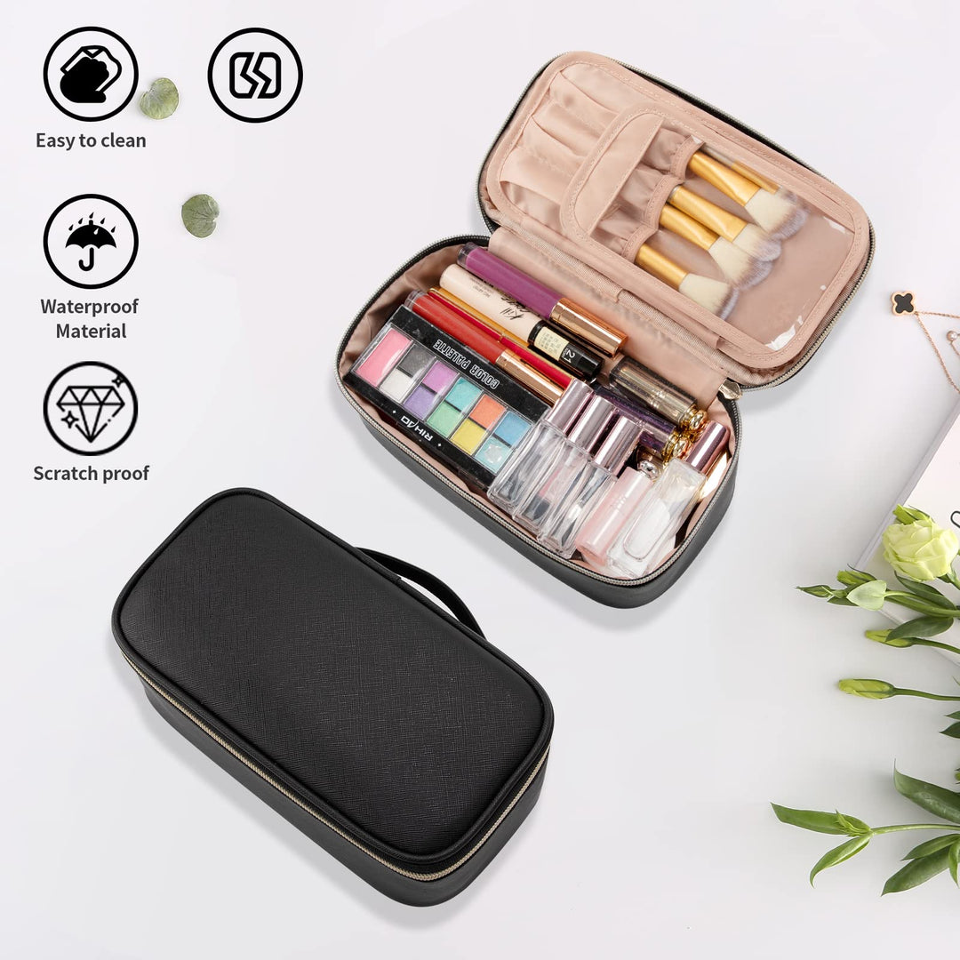 OCHEAL Clear Makeup Bag, TSA Approved Toiletry Bag Smal