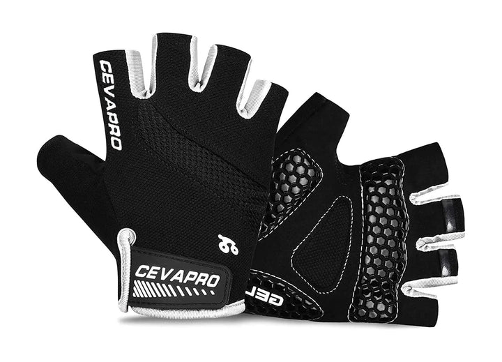Cycling Gloves Bike Gloves for Men/Women Mountain Road Bike Gloves Fingerless Gloves MTB Bicycle Gloves with Anti Slip Shock-Absorbing Pad-for Cycling/Workout/Motorcycle/Gym/Training/Outdoor