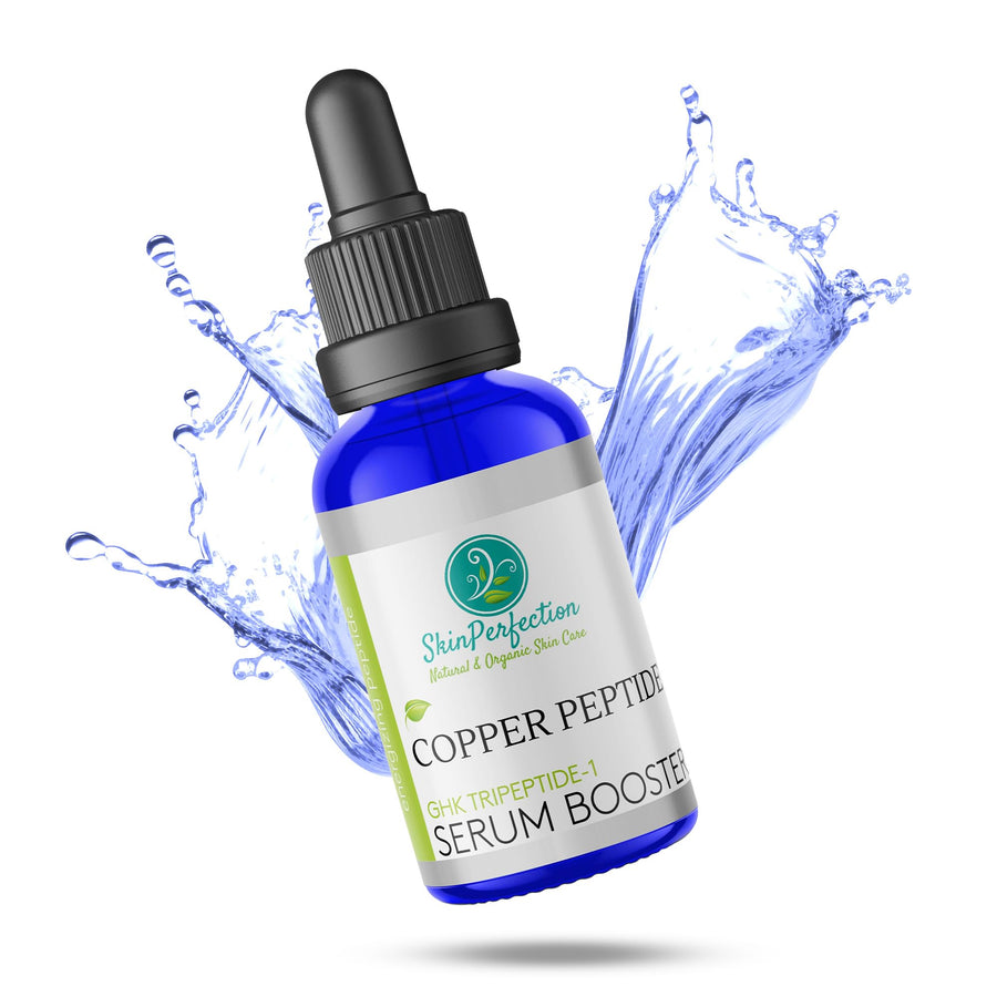 Copper Peptides Serum for Face & Hair - Anti Aging Serum with GHK Copper Peptide for Fine Lines & Wrinkles - DIY Make Your Own Face & Hair Serum GHK-C Peptide 0.5oz