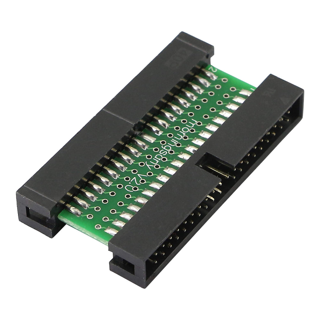 IDE 40 Pin Male to Male Hard Drive Adapter 3.5 Inch Hard Disk Interface Male to Male Plug Industrial Computer POS Machine IDE Electronic Disk Adapter (Parallel Type)