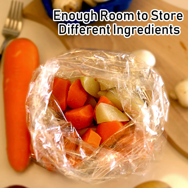 Oven Cooking Bags Medium Size Roasting Baking Bag for Meats Ham Ribs Poultry Seafood on Thanksgiving, 14 x 17 Inch - 15 Bags Total(Pack of 3)