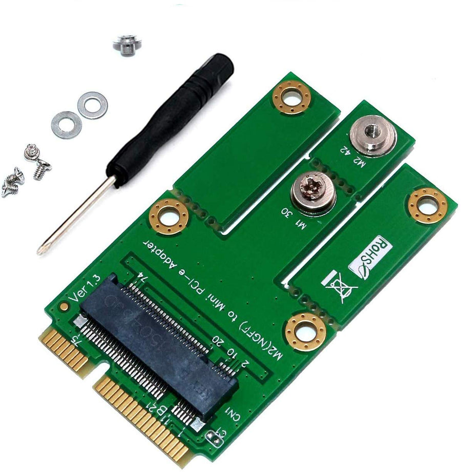 M. 2 NGFF Key B to Mini PCI-E Adapter with SIM Card Slo
