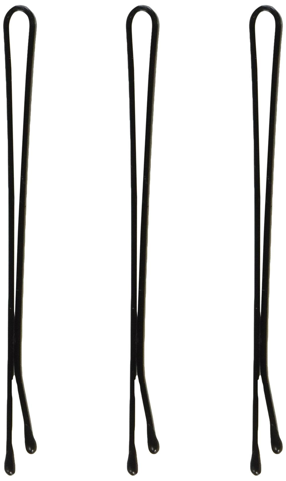 Jumbo Bob Pins, 2.5 Inch, Black, 1 Pound, D492