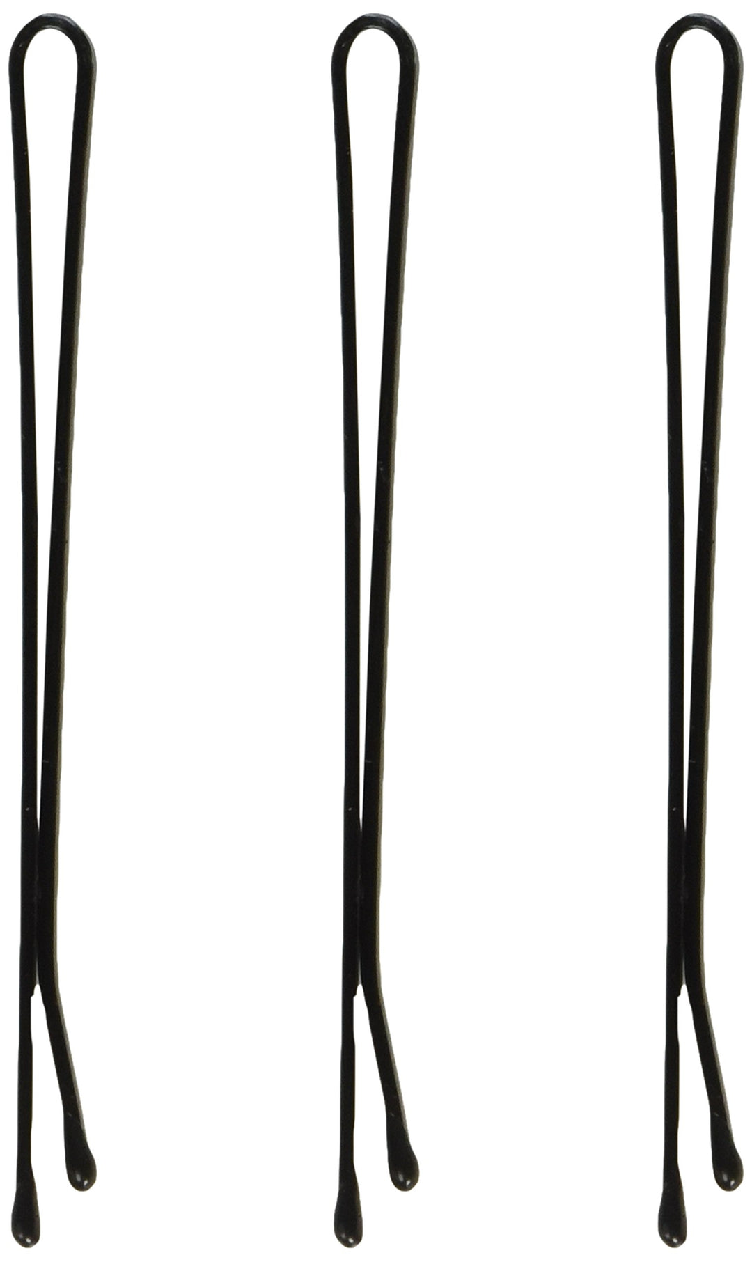 Jumbo Bob Pins, 2.5 Inch, Black, 1 Pound, D492