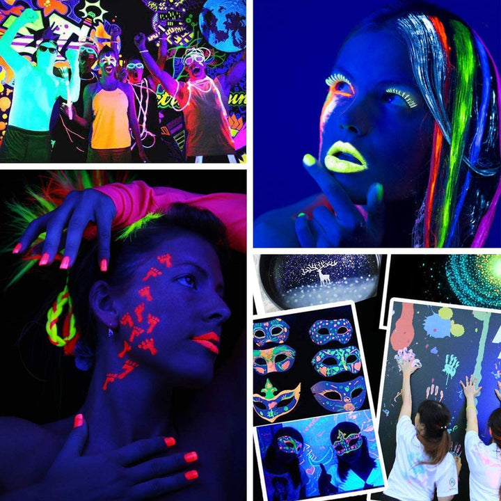Glow in the Dark Pigment Powder, Halloween 12 Color 0.7