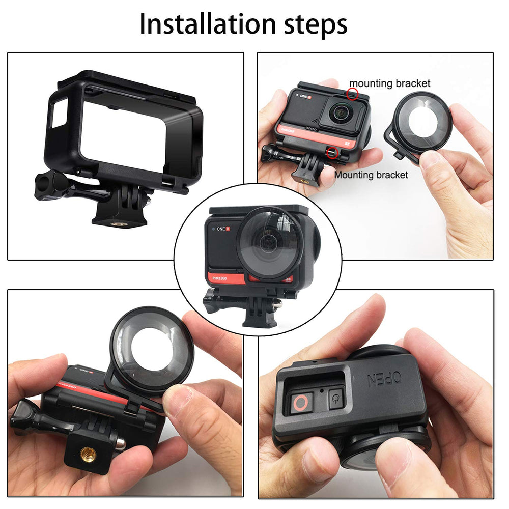 Lens Guards for Insta360 ONE RS Dual-Lens 360 Mod Mount