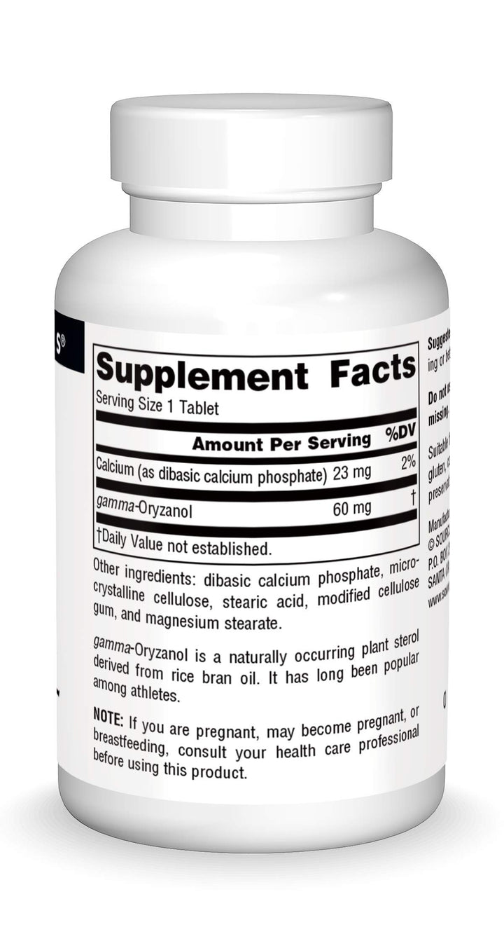 Source Naturals Gamma Oryzanol, Athletic Series Dietary