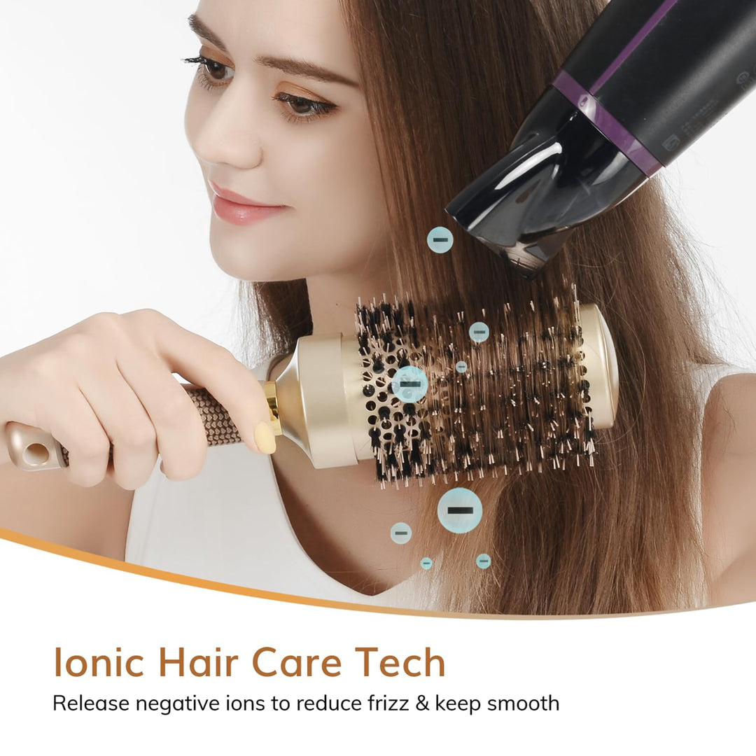 Round Brush for Blow Drying, Nano Thermal Ceramic &